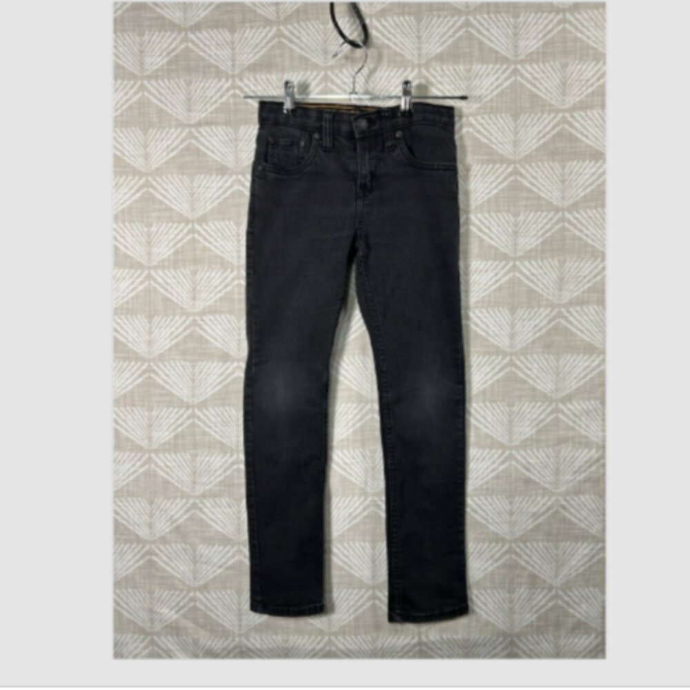 Levis 510 Black 25x26 Size 10 Kids Boys Fit Stretch Fit